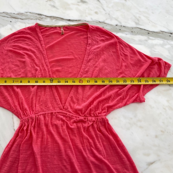 VITAMIN A CORAL TONE BEACH COVER-UP SIZE SMALL - Picture 8 of 14